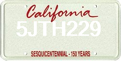 5JTH229 California