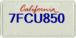 7FCU850 California