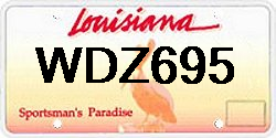 WDZ695 Louisiana