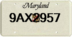 9AX2957 Maryland