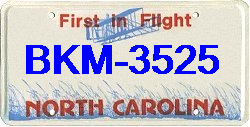 BKM-3525 North Carolina
