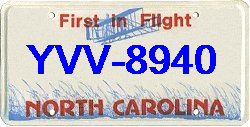 YVV-8940 North Carolina