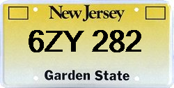 6ZY-282 New Jersey