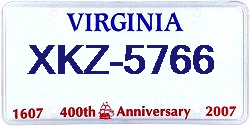 XKZ-5766 Virginia