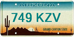 749-KZV Arizona