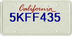 5KFF435 California