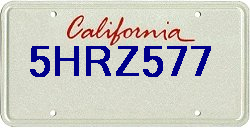 5hrz577 California