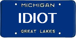 Erratic dumbshit in Prime Source truck didn't know where he was going. Cut over across 3 lanes to make Mich.left and no signal to get on 96 an at merriman.smiled like idiot though. 